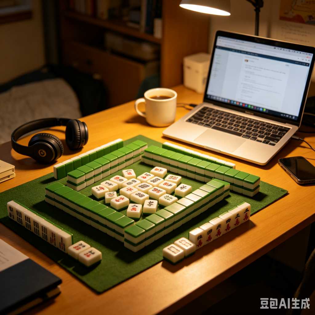 mahjong table mat