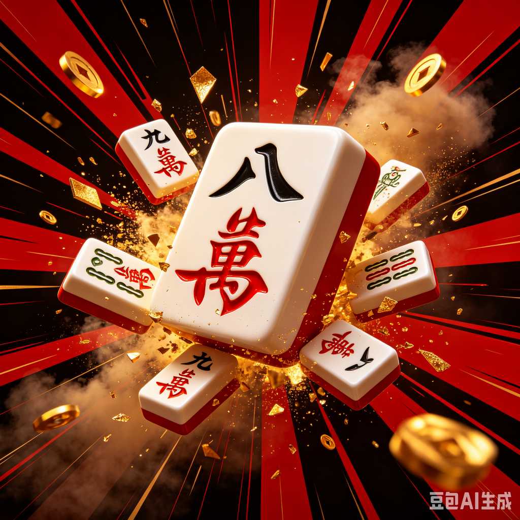 embossed mahjong set design