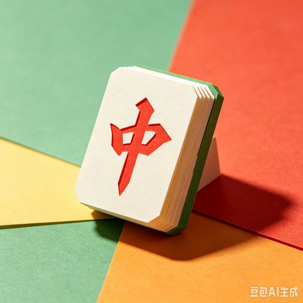 vintage gift mahjong set