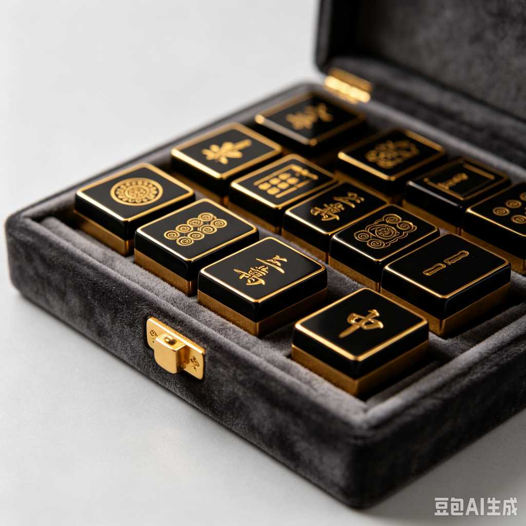 minimalist mahjong tiles